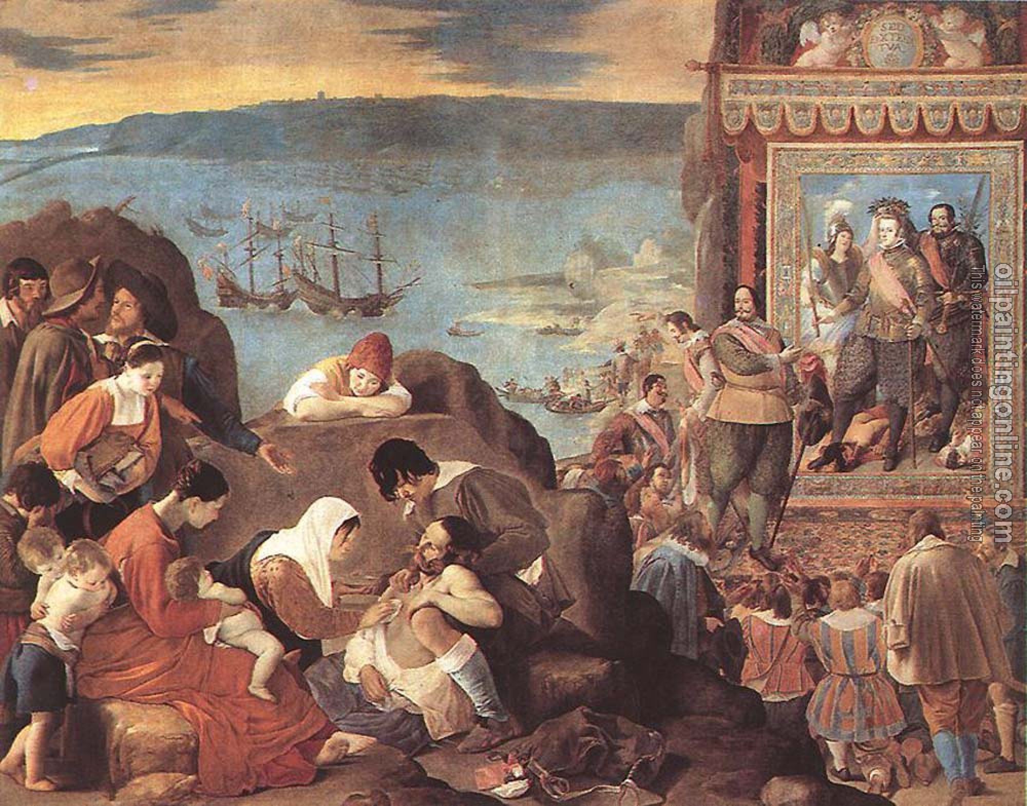 Fray Juan Bautista Maino - The Recovery of Bahia in 1625